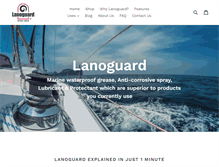Tablet Screenshot of lanoguard.co.uk
